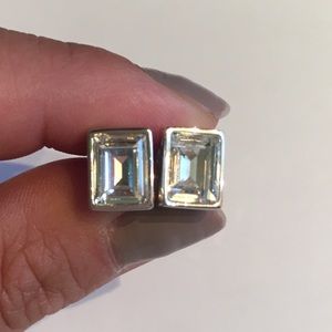 Swarovski Crystal Evanescence Pierced Earrings.